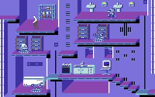 Impossible Mission screenshot 5 for Commodore 64